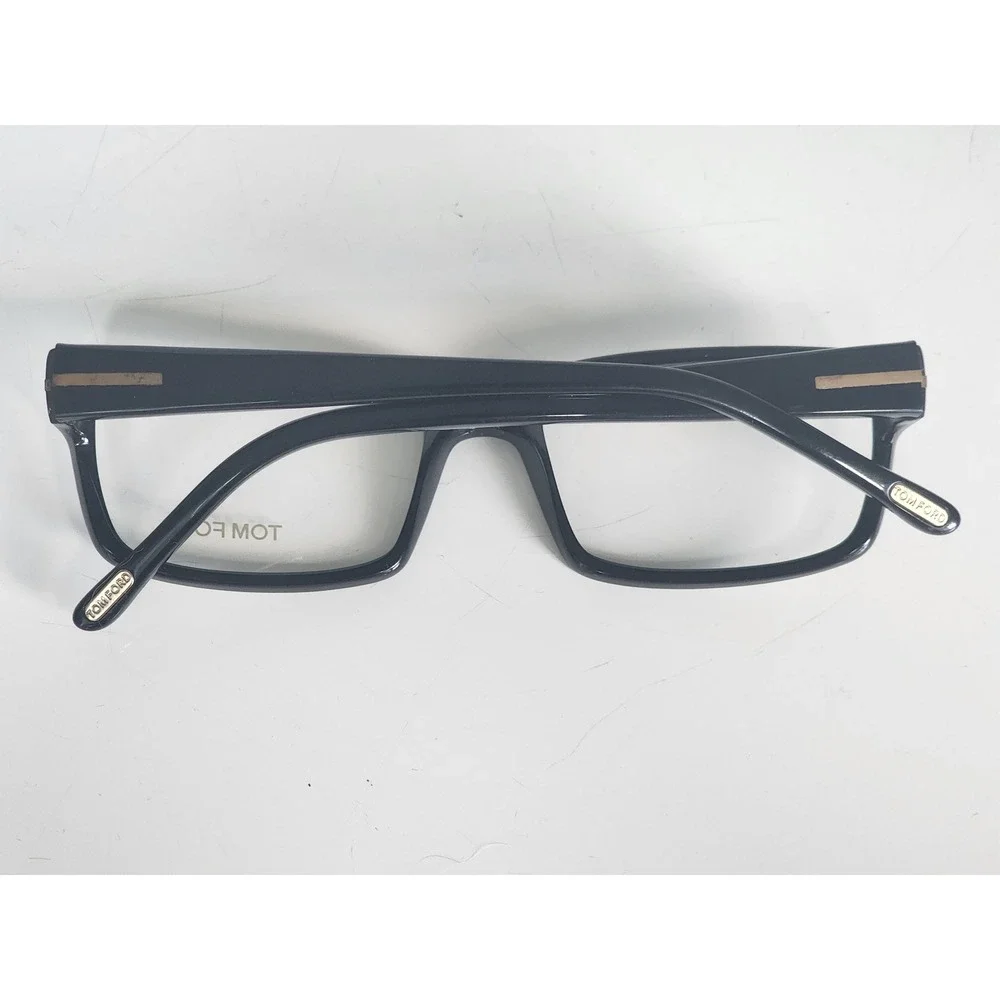 Tom Ford TF5013 B5 Black Rectangular Eyeglasses Frames 54-17-135 Italy